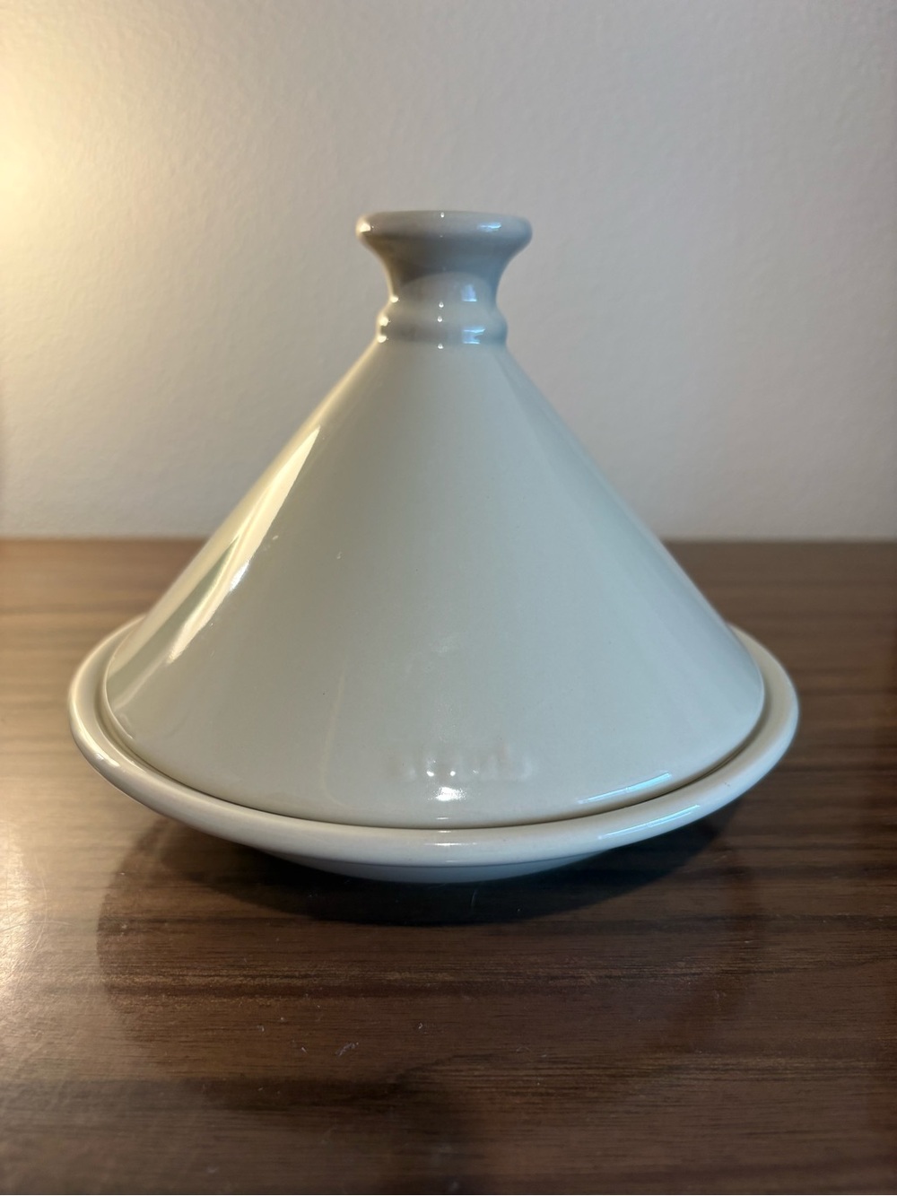 Staub Stoneware Tagine Tajine Beige Lid & Bowl Cooking Pot Moroccan African